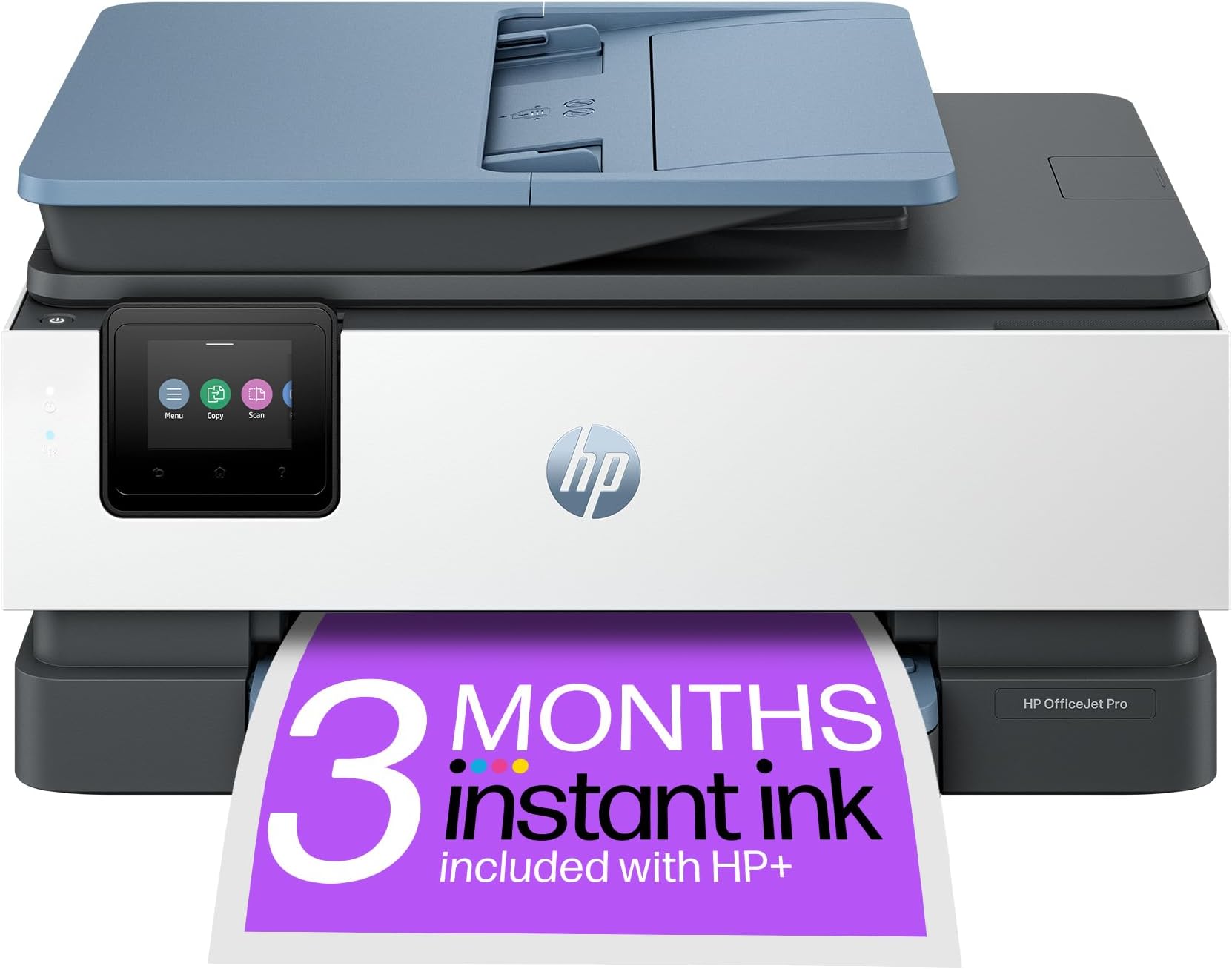OfficeJet Pro 8125e All-in-One Printer | Colour | Printer for Home | Print, Scan, Copy Automatic document feeder| 3 Months of free Instant Ink | Print over VPN Up to 3 years Warranty