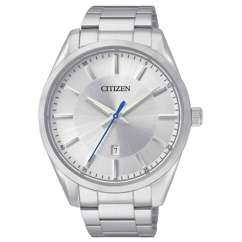 Citizen Quartz Mens Watch, Stainless Steel, Classic Silver-tone