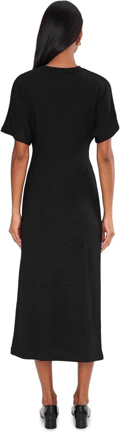 Vince Women's Short Sleeve Side Rouche Dress - Image 4