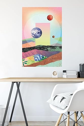 Miniatura 40 de Trends International Abstract Space Wall Poster with Magnetic Frame