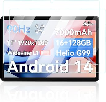 Screen Protector for ALLDOCUBE iPlay 60 Pro 11 inch Tablet Android 14 Tablet, Anti-Scratch 9H Hardness Touch Sensitive 2.5D Rounded Edges Bubble Free Easy to Install,2 Pack.