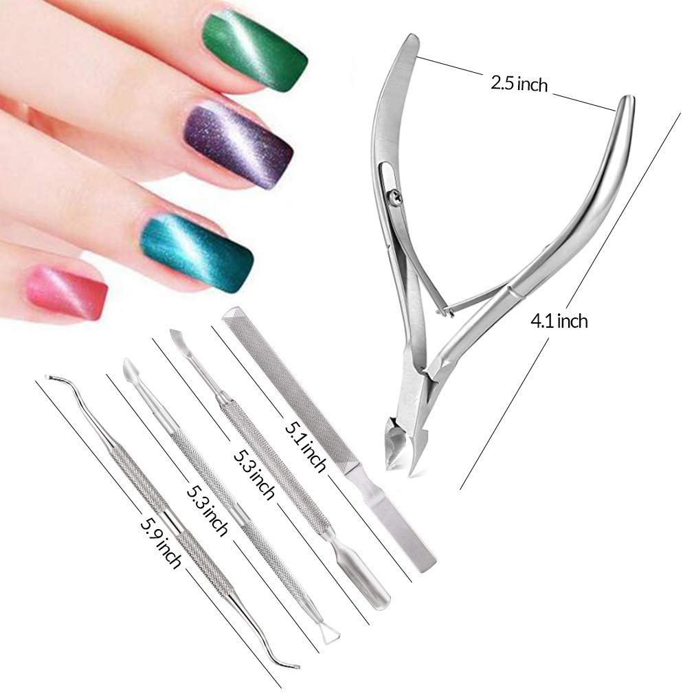 キューティクルトリマー キューティクルカッター ニッパークリッパー Amazon.co.jp: キューティクルニッパーとプッシャー5個セット