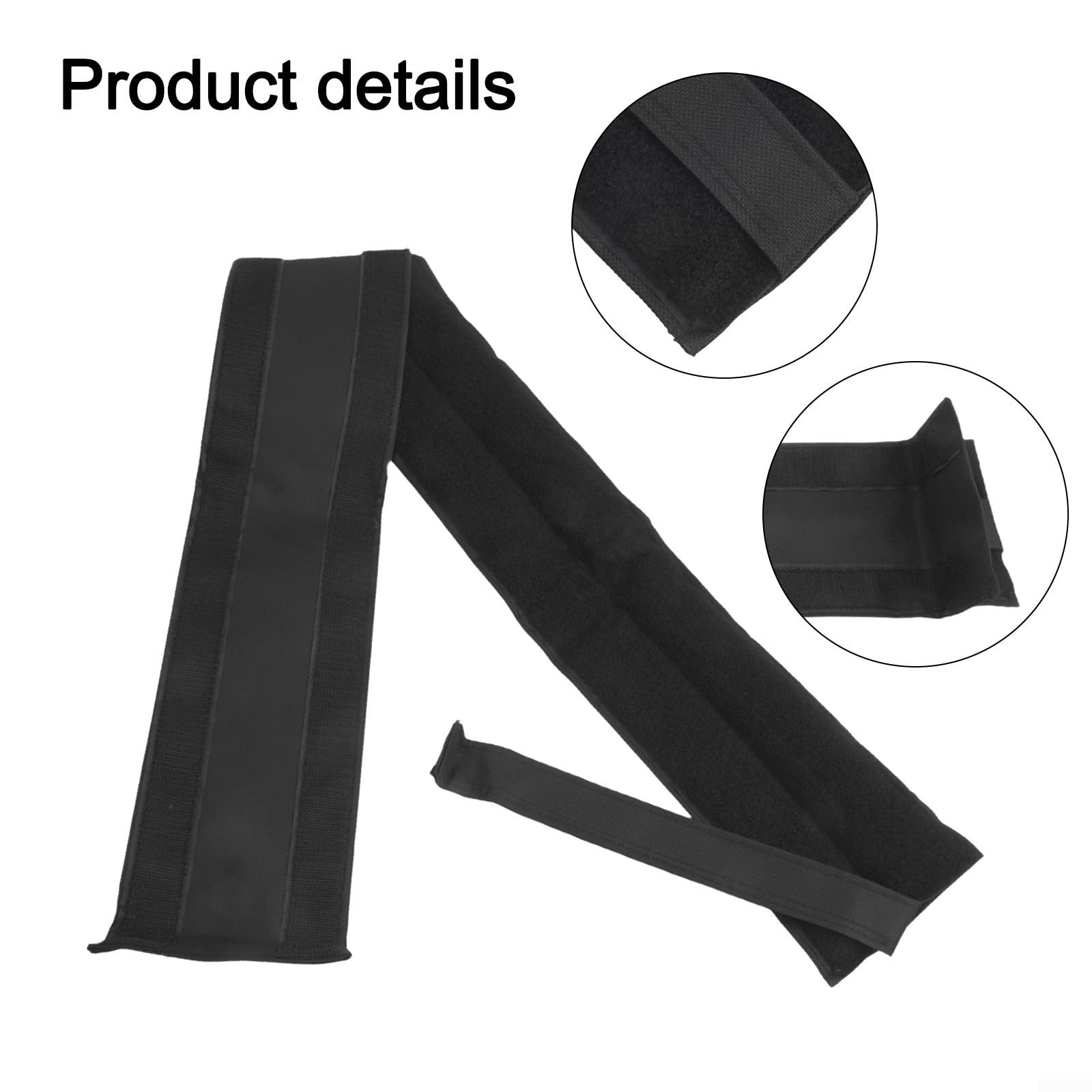 Set di 2 cinghie imbottite per trampoli extra comfort fodera spessa fasce per gambe larghe in nylon resistente agli strappi compatibili con la maggior parte dei trampoli per cartongesso