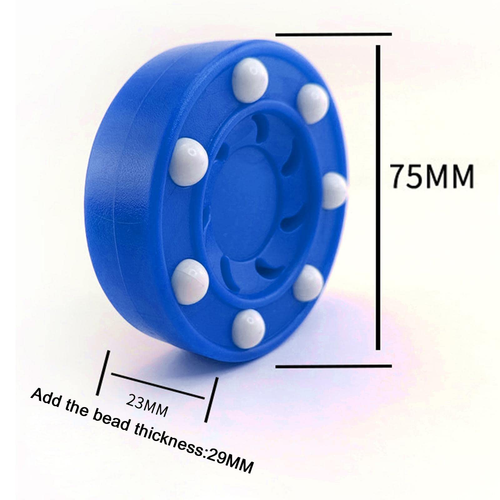 5X Rouleau Hockey Puck Haute Densité Hockey Puissance Puck avec Parfait pour La Formation de Hockey Rolque de Rue
