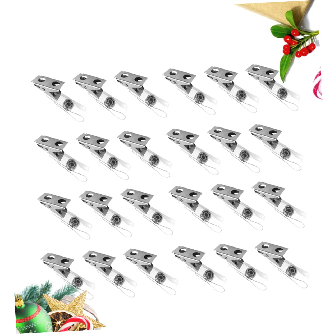 150pezzi Clip Badge Metalliche Con Cinghie Pvc Trasparenti Per Tesserini e Distintivi Per Ufficio Conferenze e Eventi Professionali