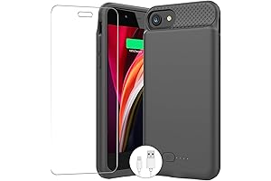 Battery Case for iPhone | 6000mAh Portable Charger | Upgraded, Slim, Charging Case