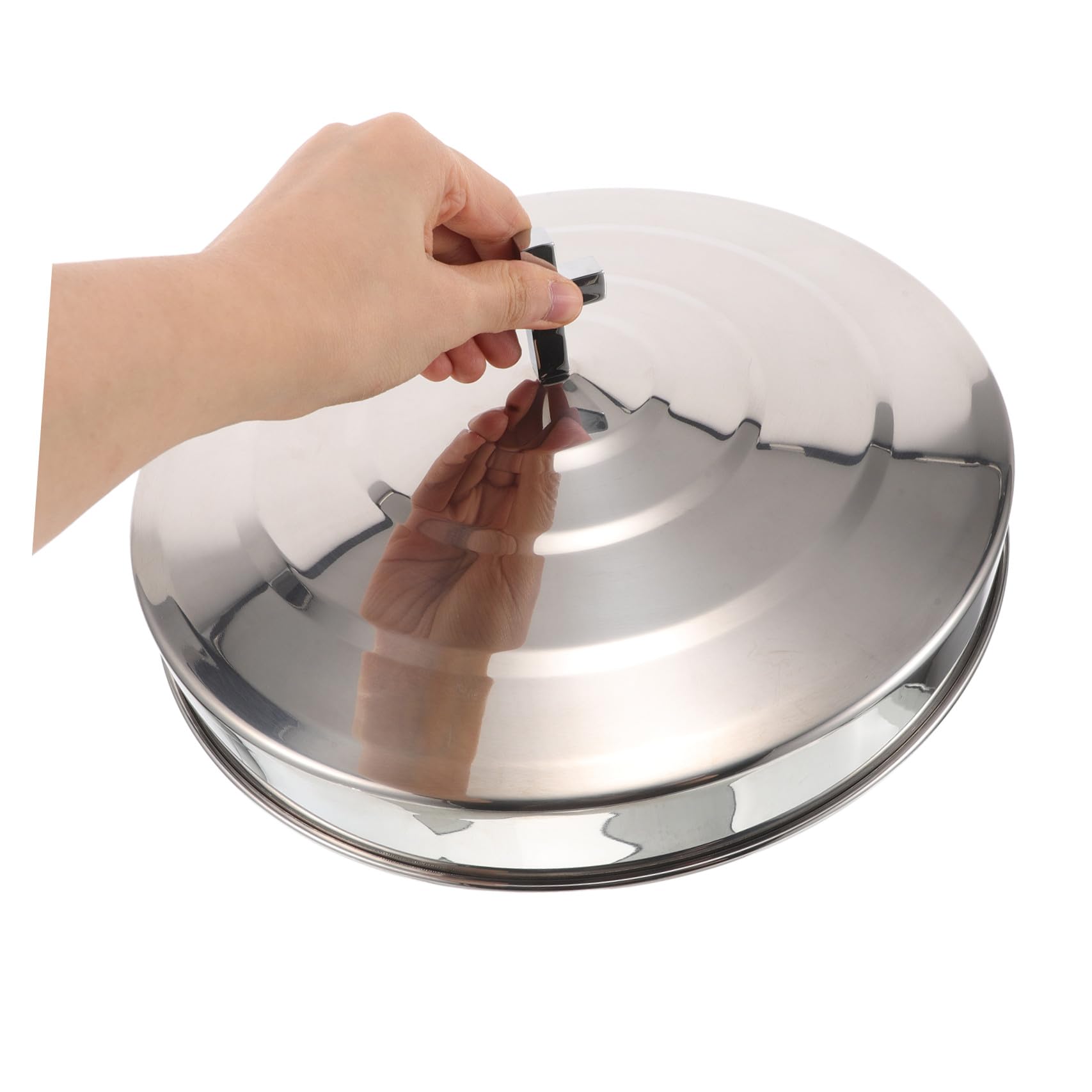 Abaodam Tablett Aus Edelstahl Kuchenform Für Religiöse Zwecke Lagerfeuerplatten Aus Metall Kuchenformen Aus Edelstahl Abendmahlsteller Zum Backen