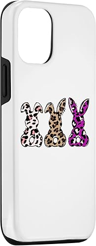 Miniatura 6 de iPhone 11 Pro Max - Camisa de Pascua con diseño de conejito de leopardo