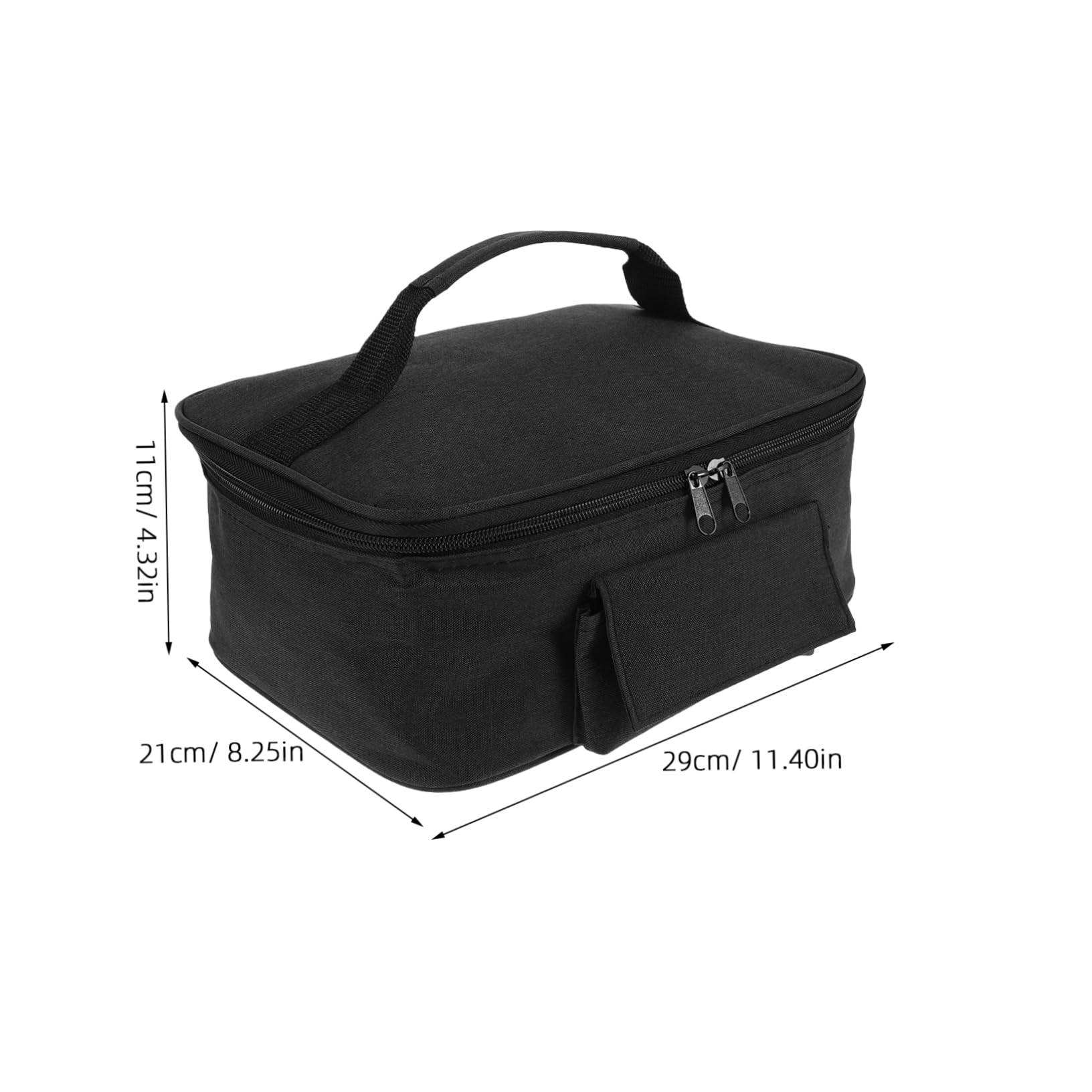 Picknick-kühltasche mit Aluminiumfolienisolierung für Wärmespeicherung Großem Stauraum für Lebensmittel und Bequemer Tragetasche für Reisen und Outdoor-aktivitäten