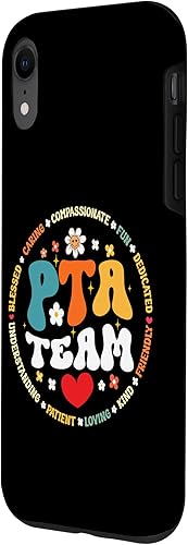 Miniatura 2 de iPhone XR Parents Teacher Association Team Supporter PTA Team Case
