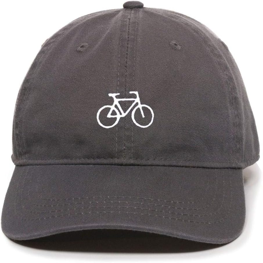 Bicycle Bike Baseball Cap Embroidered Cotton Adjustable Dad Hat