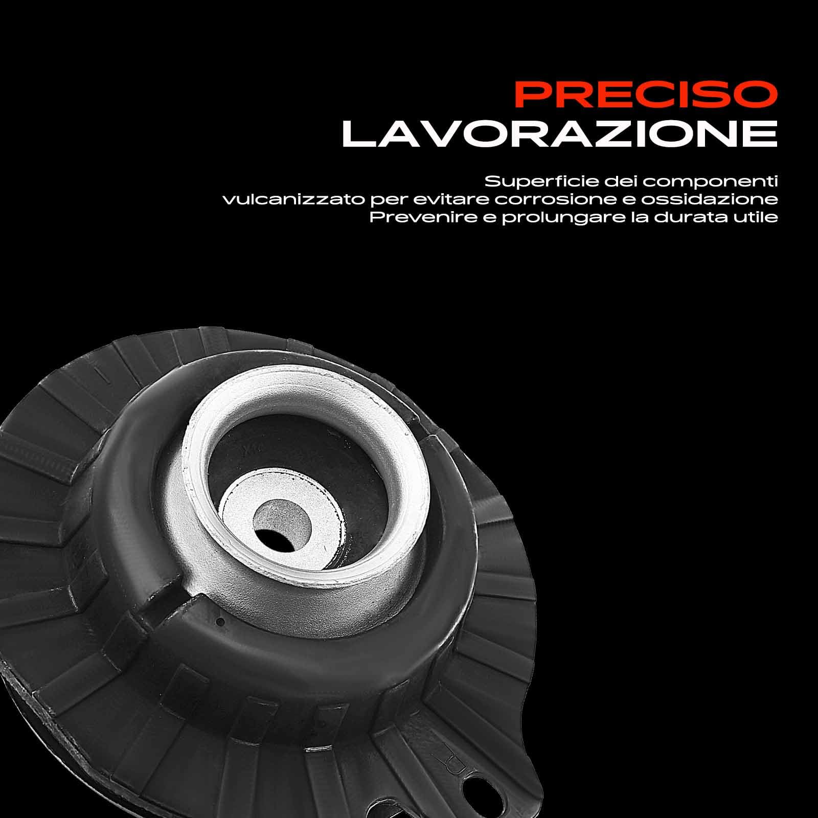 Frankberg Cuscinetto del montante Cuscinetto di supporto della sospensione Anteriore destro Compatibile con Giulietta 940 1.4 TB 1.6 JTDM 1.8 TBi 1.4 Bi-Fuel 2.0 JTDM 2010-2020 51810638,50520154