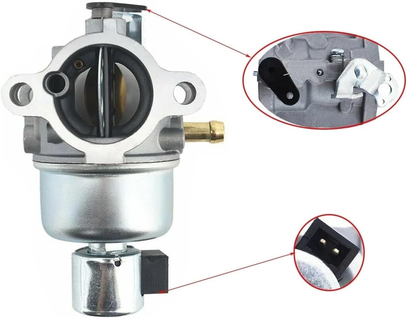 20-853-33-S Carburetor Replacement Fit For Kohlj SV Series SV530 SV590 17HP18HP 19HP 22HPengines Lawn Mower Tractor Tune-Up Kit