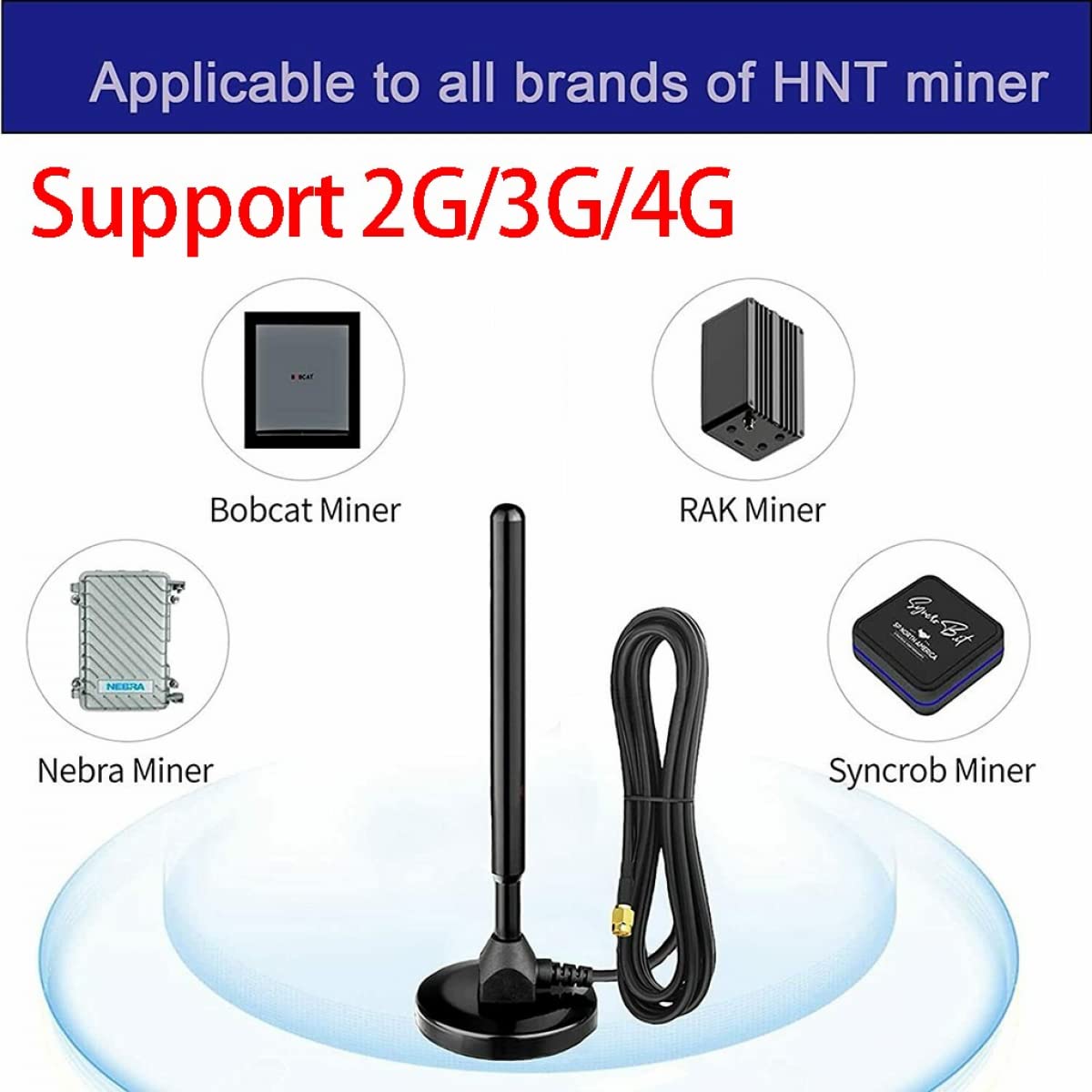 Antenna Per Bobcat Nebra Rak Antenna Esterna Helium Miner 12dBi -  698-2700MHz Per Hotspot Crypto Miners LORA Antenna Helium Miner