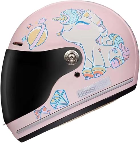 Koliyn Casco de motocross de cara completa aprobado por DOT para niños y niñas, casco de motocicleta eléctrico para niños de 3 a 15 años de edad,