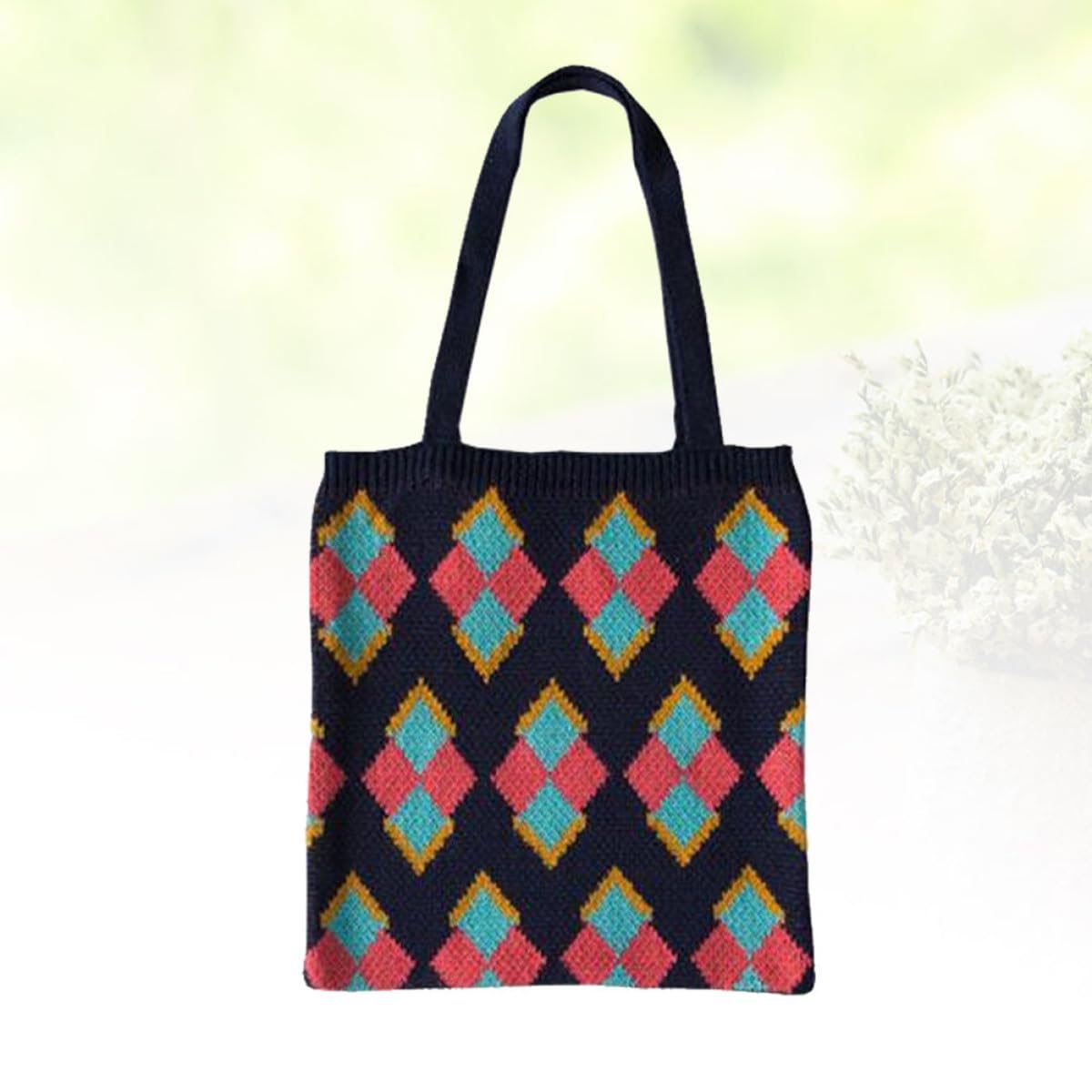 SHERCHPRY 3 Piezas Bolso De Ganchillo Bolso De Hombro De Ganchillo Mochila o Para Las Mujeres Mujer o De Lona o De La Mochila De Las Mujeres os Tejidos Para Las