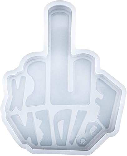 Vista 13 de Divertido molde de silicona F Bi-den para automóvil, molde de fundición de resina epoxi para perlas aromáticas, jabón, dulces, hornear, bricolaje