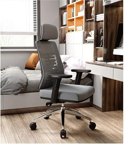 Miniatura 7 de YYDS Silla de juegos de malla de moda, silla giratoria ergonómica ejecutiva con reposabrazos de elevación, silla para computadora, silla de deportes