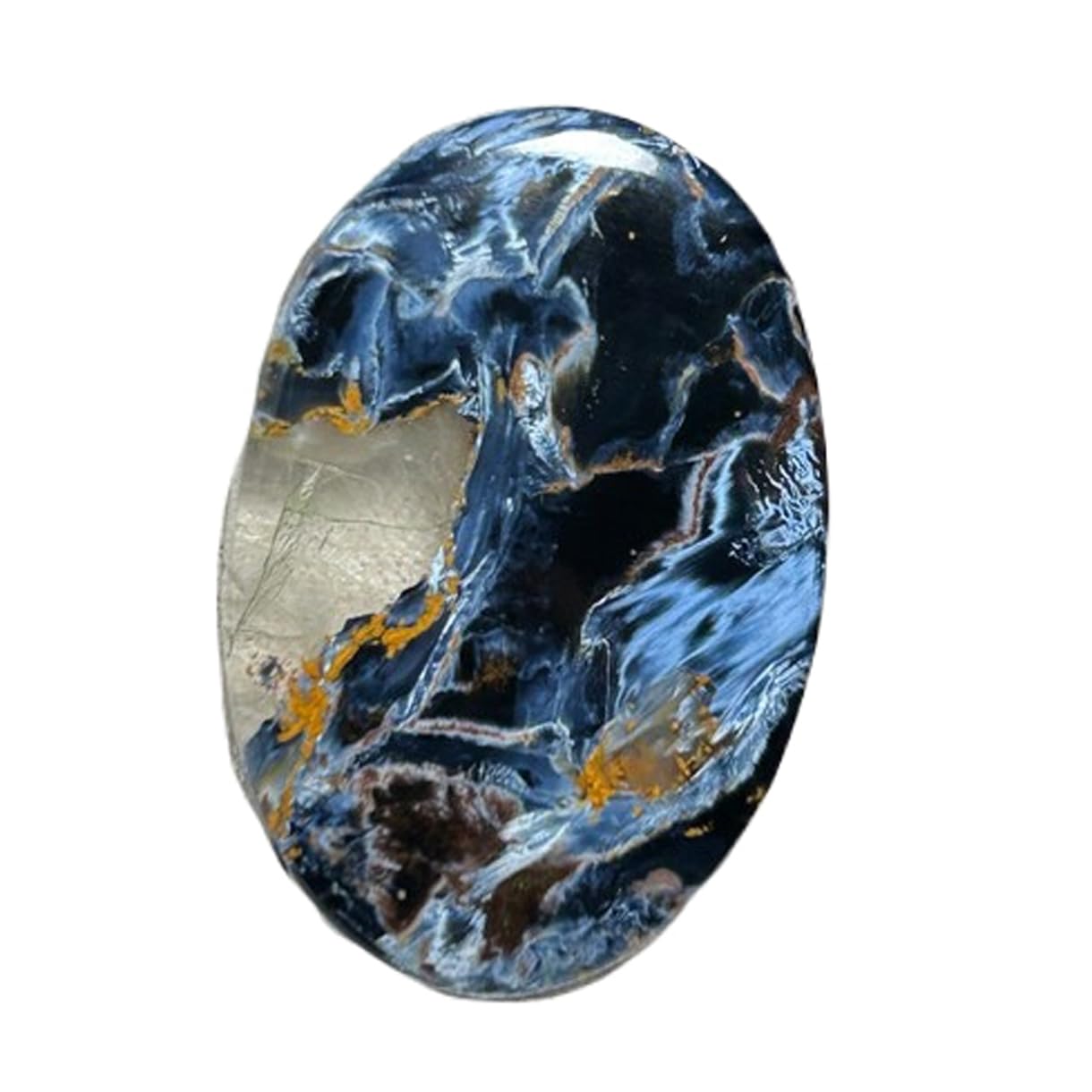 Piétersite naturelle cabochon 30x20mm pour création de bijoux DIY - 8