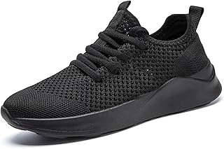 Mens Slip On Sport Running Walking Non Slip Lightweight Sneakers Breathable mesh Shoes Knitted Outdoor Working Casual for Men