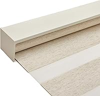 JOYDECO Cordless Linen Zebra Blinds 31x72 - Dual Layer Light Filtering Privacy Shades, Safe Free-Stop Roller Blinds for Windows