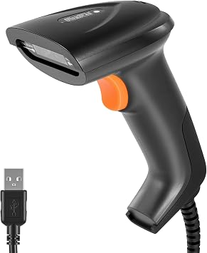 2D Barcode Scanner QR Code Scanner Handheld USB Wired Scanner