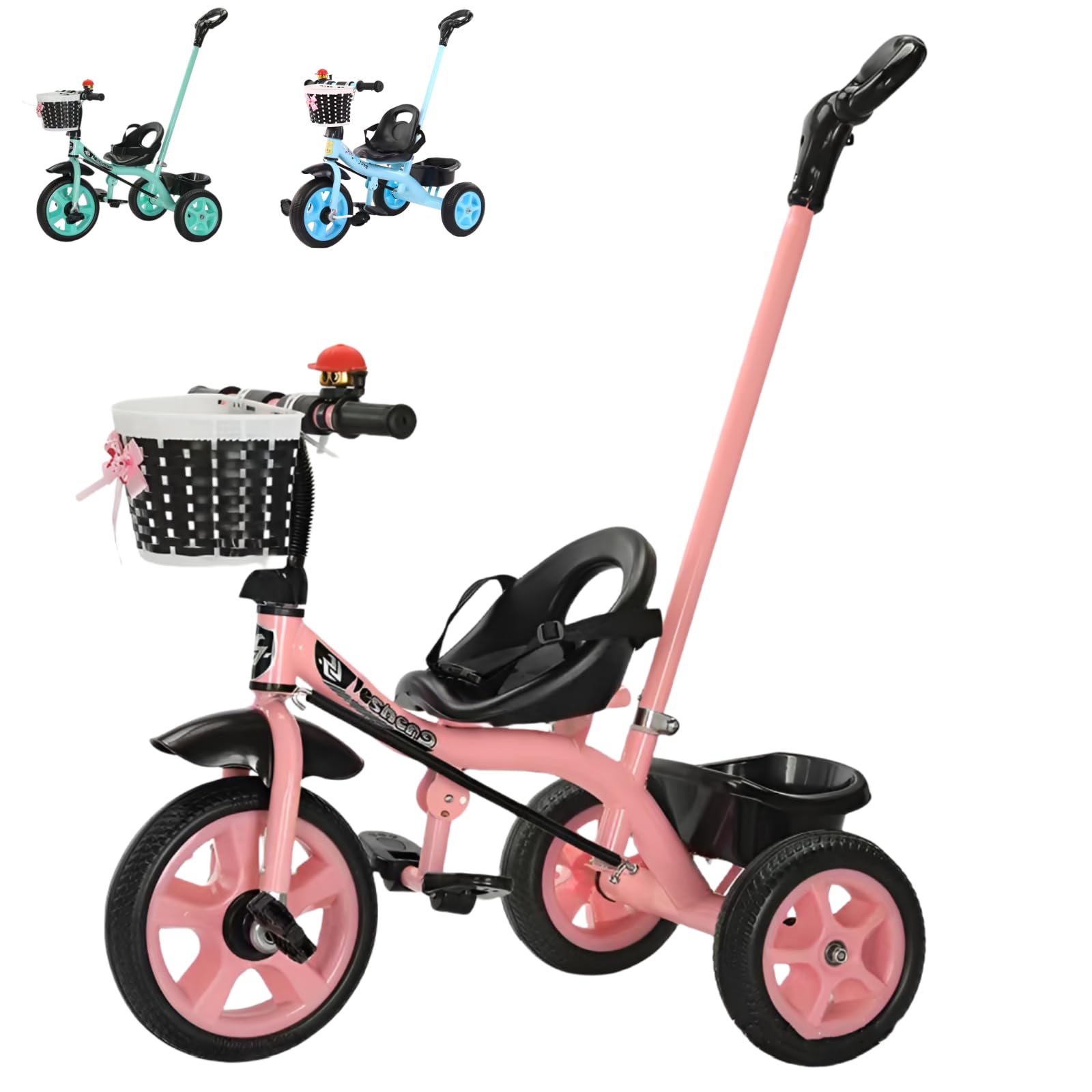 Amazon.co.jp: 子供用三輪車 2～7歳の子供用自転車 ベビーカー 子供の 