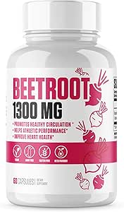 Amazon.com: Beetroot Capsules | #1 Rated Beetroot Supplement for ...