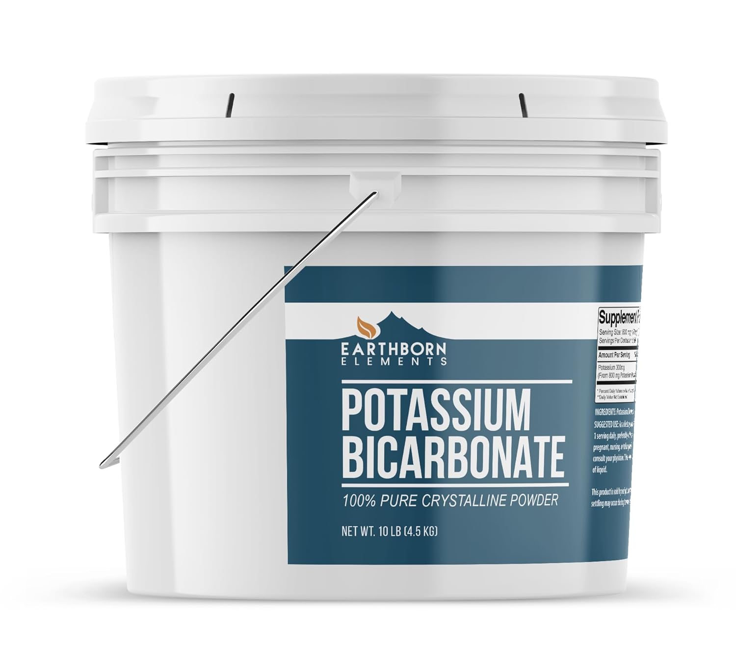 Earthborn Elements Potassium Bicarbonate (1 Gallon), Wine Making, Cheese Making, Brewing