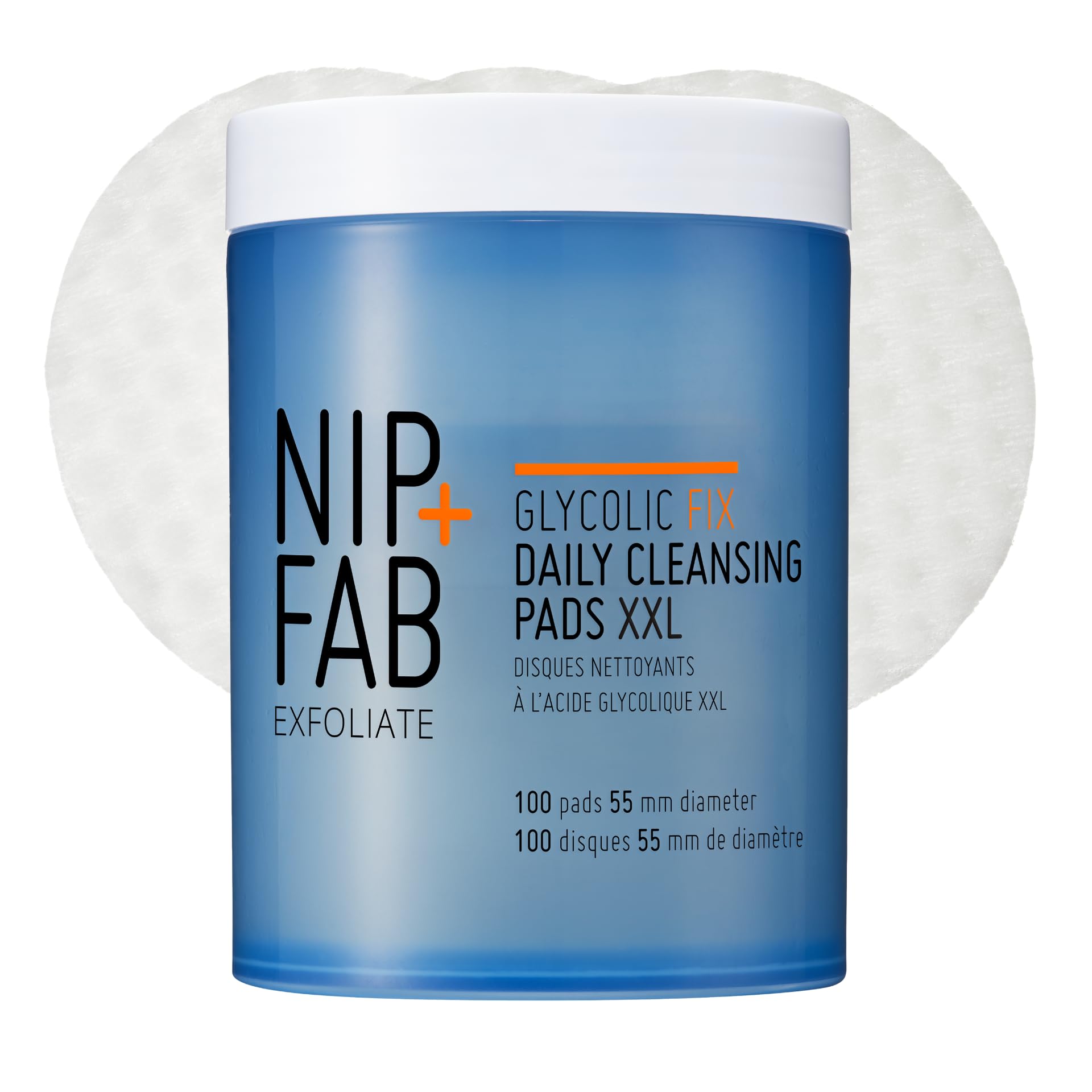 Nip+Fab Glycolic Fix Daily Cleansing Pads Xxl (100 Pads)