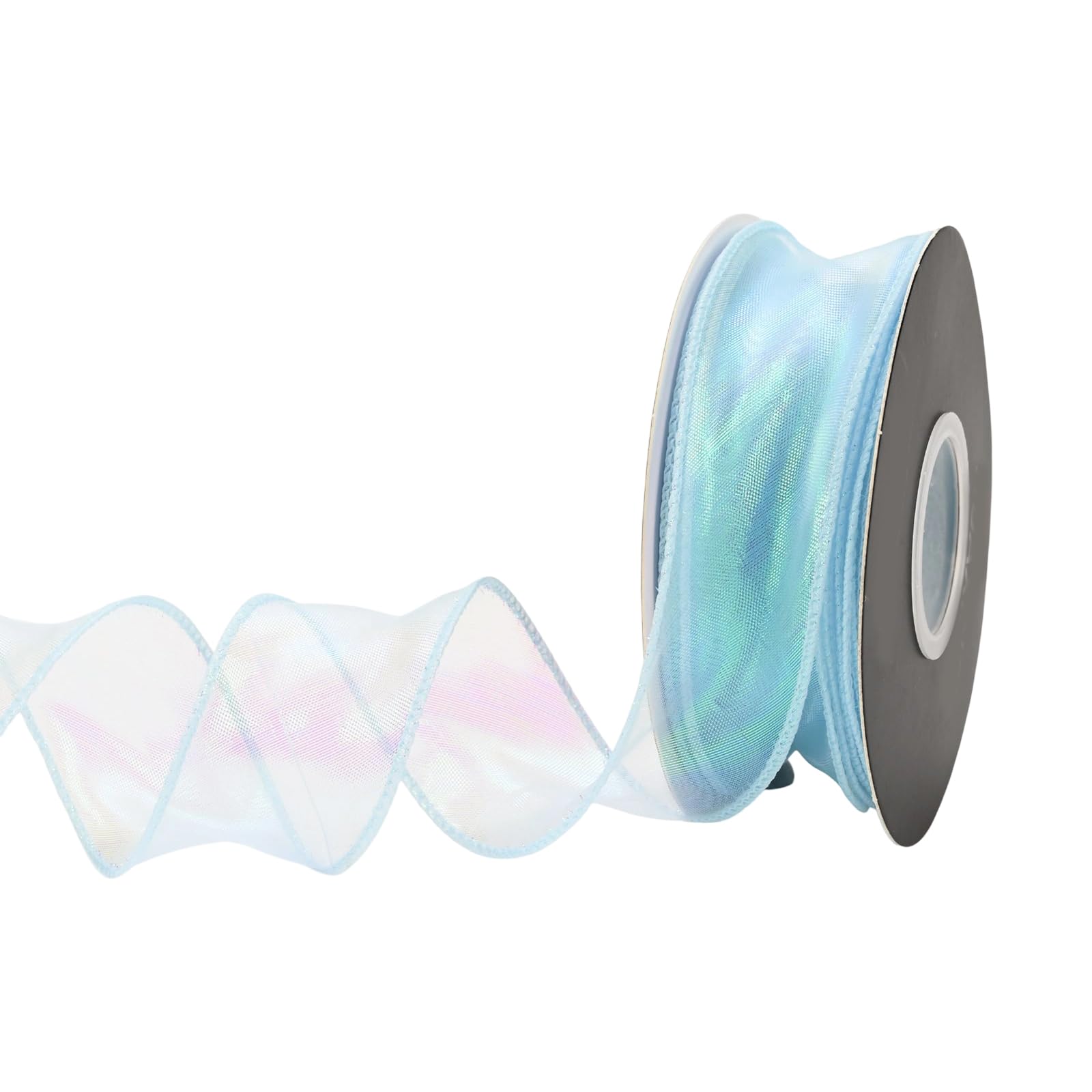 Xjdzineq Organza Ribbon 40mmx9Meters Colorful Ribbons Sheer Christmas for Bouquets Wedding Reflective Ribbon