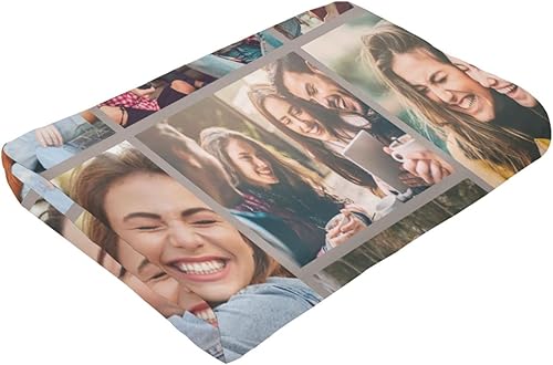 Miniatura 7 de Manta personalizada con foto, manta personalizada con foto para bebé, madre, padre, adultos, amigos, amantes, perros, mascotas, en cumpleaños,