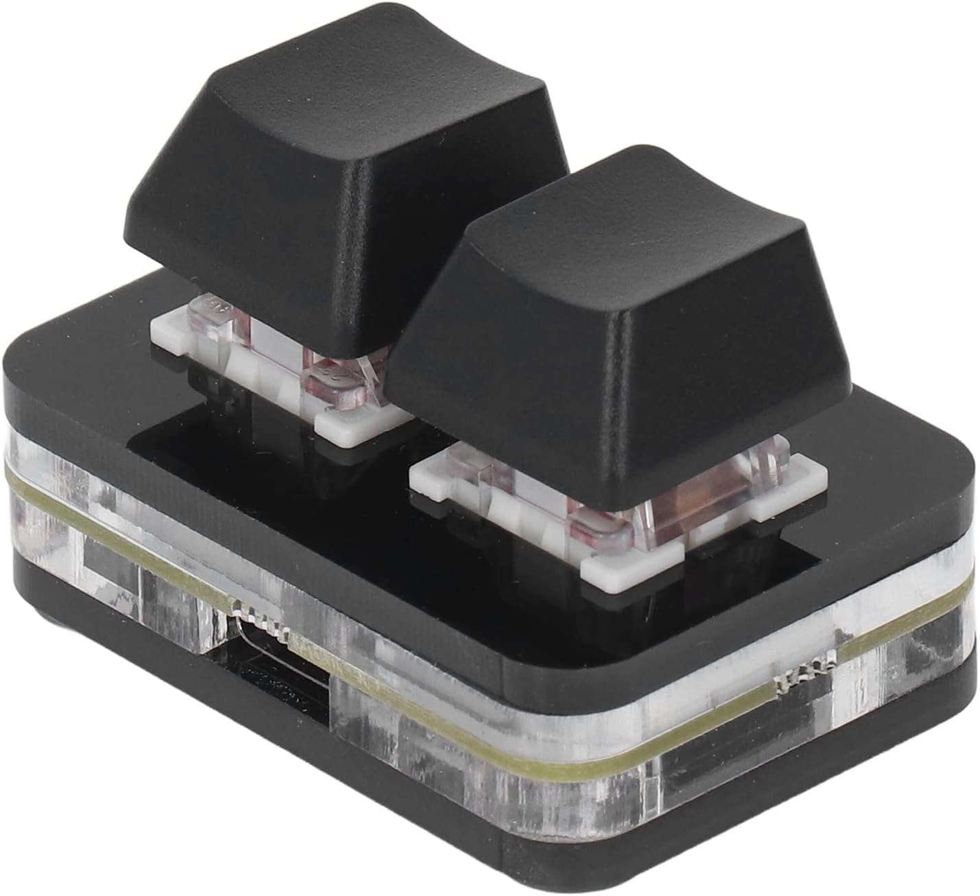 Macro Pad, 2 Keys Keypad Programmable Macro Mechanical Keyboard with ...