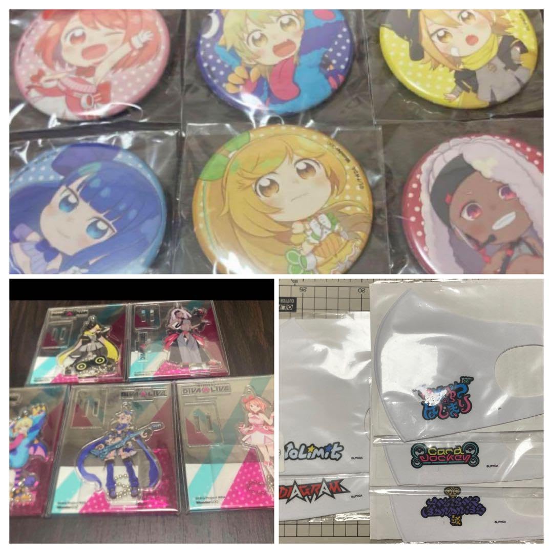 WIXOSS DIVA A LIVE  イベント限定　　マスク　シール　アクリルスタンド　缶バッジ Amazon.co.jp: WIXOSS DIVA A LIVE イベント限定品 アクリル 缶バッジ