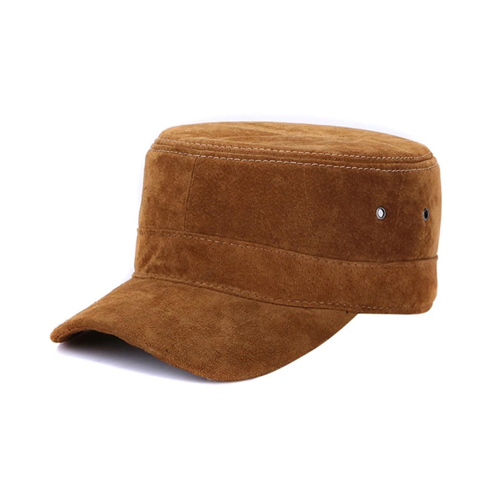 Unisex Real Sheepskin Leather Caps Casual Natural Sheep Skin Baseball Hats New Fashion Fall Winter Hat