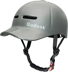 Capacetes de bicicleta para adultos para homens – Capacete de bicicleta feminino – Boné de beisebol leve ajustável e confortável certificado, estilo capacete de ciclismo para scooter urbana