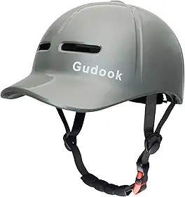 Capacetes de bicicleta para adultos para homens – Capacete de bicicleta feminino – Boné de beisebol leve ajustável e confortável certificado, estilo capacete de ciclismo para scooter urbana
