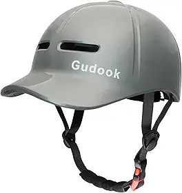 Capacetes de bicicleta para adultos para homens – Capacete de bicicleta feminino – Boné de beisebol leve ajustável e confortável certificado, estilo capacete de ciclismo para scooter urbana