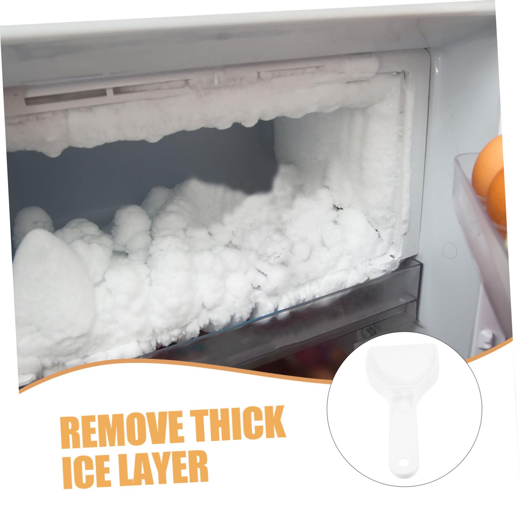Abaodam Refrigerator Deicing Shovel Ice Removal for Freezer Snow Scoop Kitchen Ice Removing Tool
