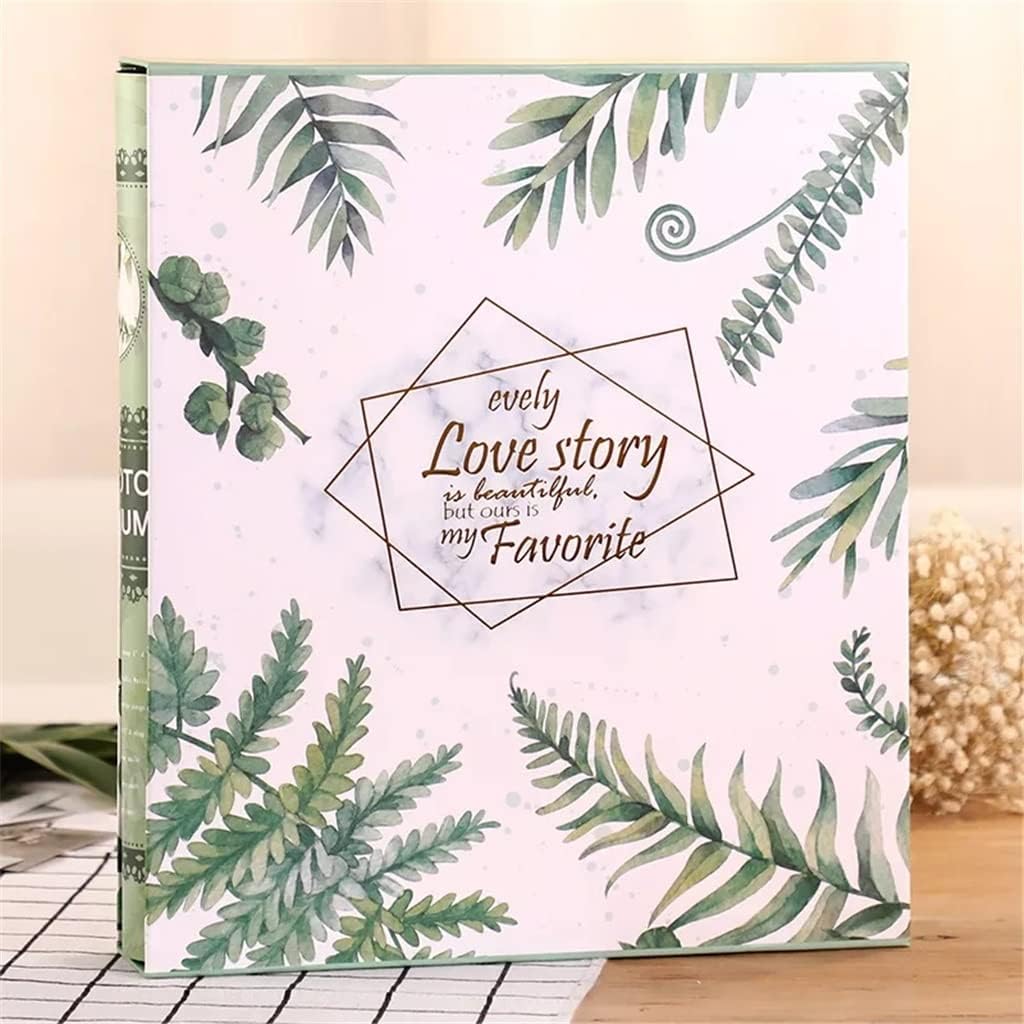 Large Capacity Insert Photo Album Wedding Photo 500 Photos Memorial Book Birthday Present Ideas (Color : Color 4, Size : 35X30.3X6CM) (Color 8 35X30.3X6CM)