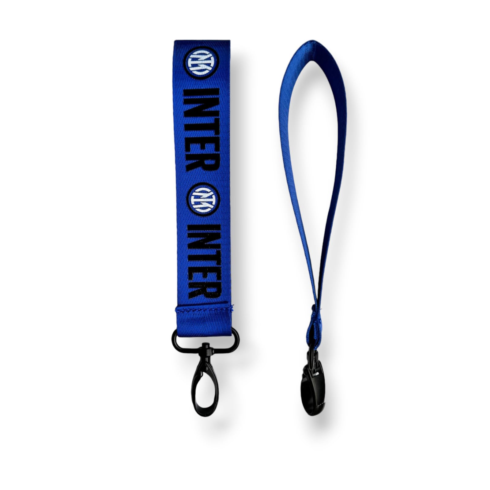 Inter, Flyingtag Ring Double Face, blue, Taglia unica