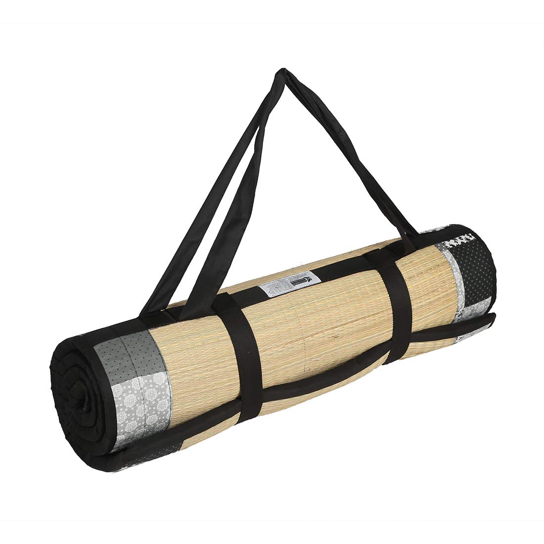 Future Lifestyle Foldable Cushion Mat Portable Korai Grass Cushion Sleep Healthy Washable Outdoor Park Picnic Chatai (Rajwada Black, 2 x 6 Ft, 15 Mm Thickness) (B08D6CTVNW) Amazon Price History, Amazon Price Tracker