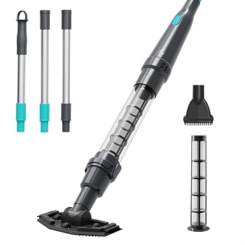 PoolMr 13.2 GPM 90-Minute Handheld Pool and Hot Tub Vacuum
