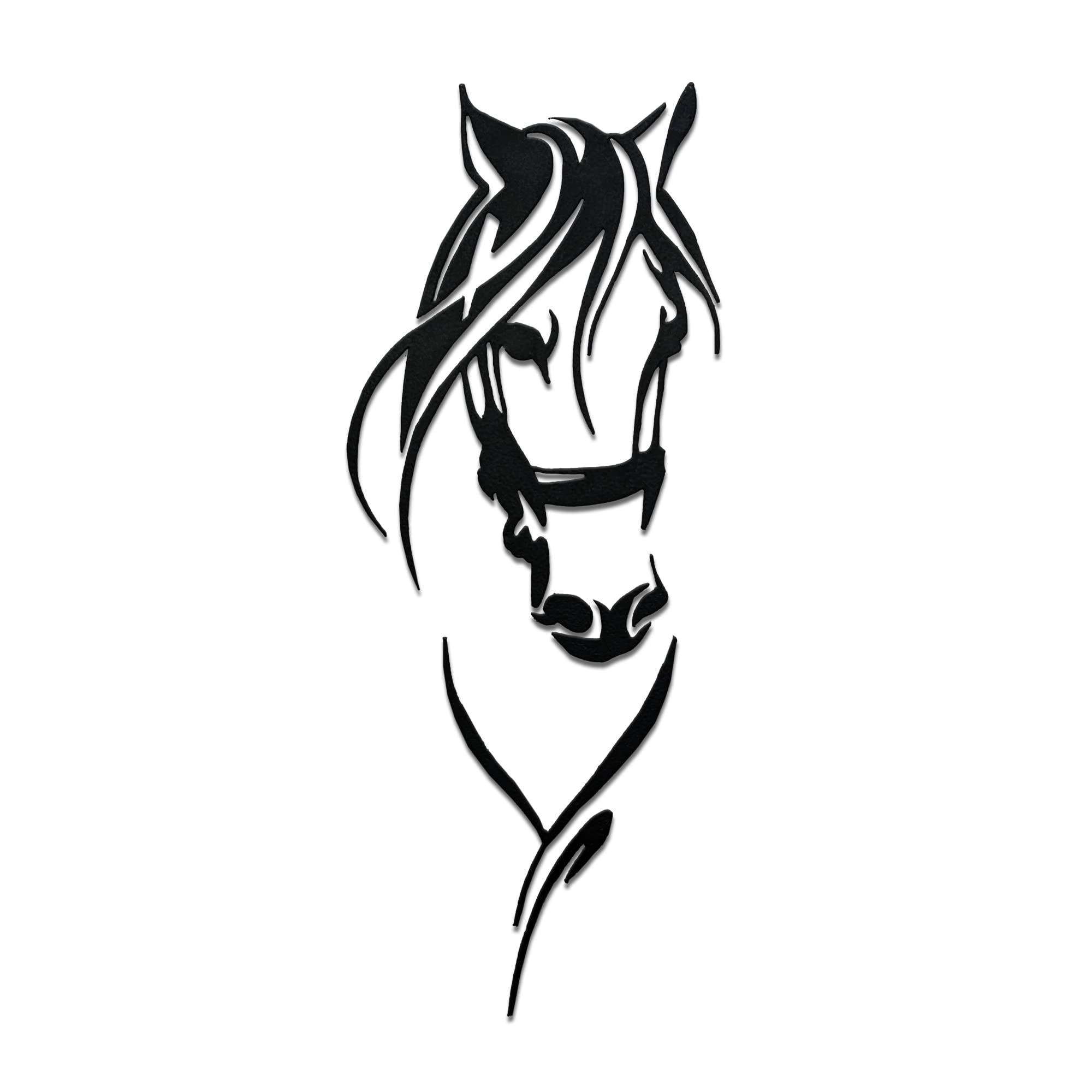 Comet Busters Black Horse Temporary Tattoo Body Sticker (BT317)-image-1