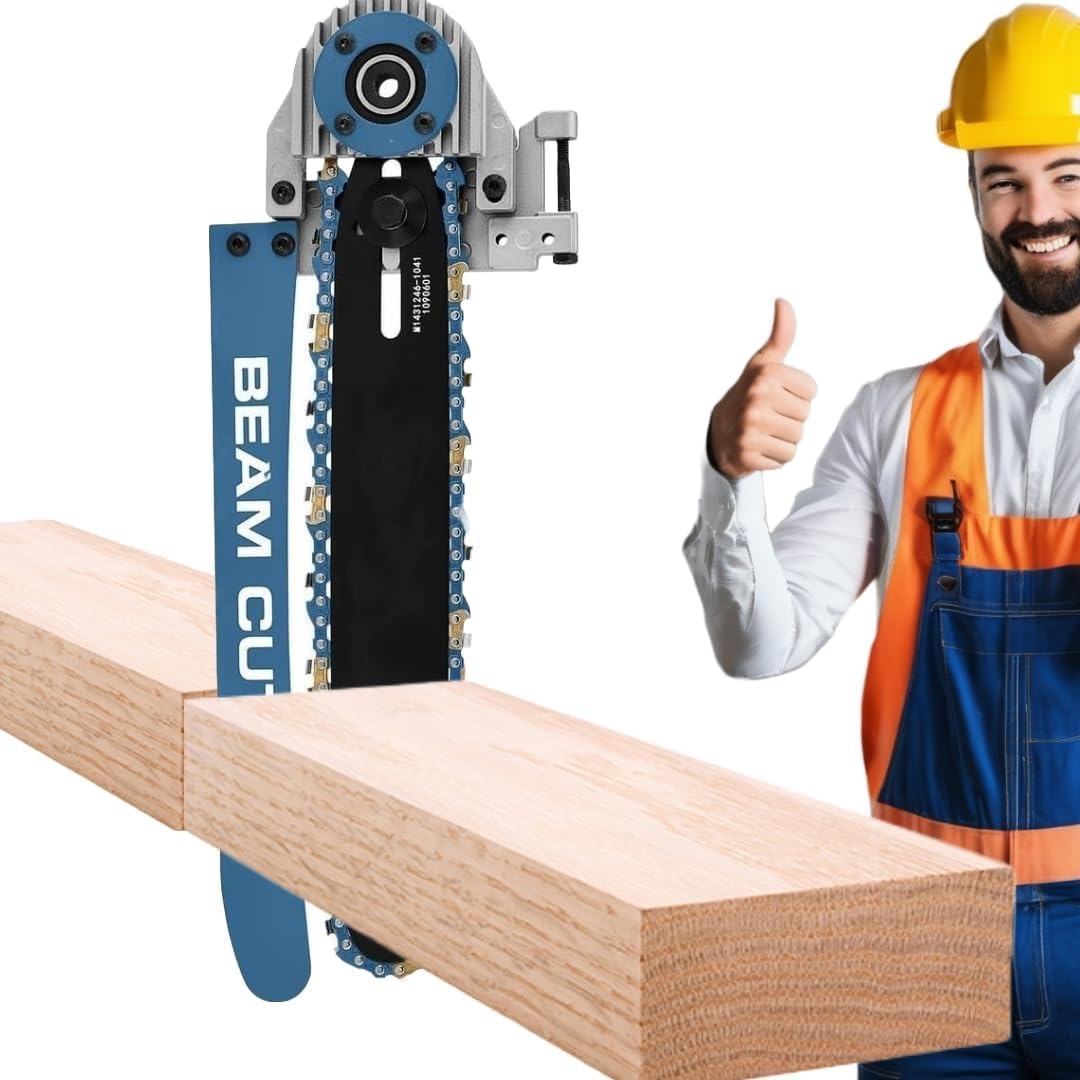 NEW! Fits Hercules Circular Saw Beam Cutter Attachment - Use Your Circular Saw to Cut Beams up to 12 in. Thick in One Pass, Mounts Securely to Most 7-1/4 in. Circular Saws