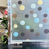 Simple y fácil de usar: las decoraciones de ventanas que se pueden completar en solo unos minutos mantendrán una buena apariencia durante varios años. Se puede recortar fácilmente al tamaño requerido con tijeras o cuchillos.