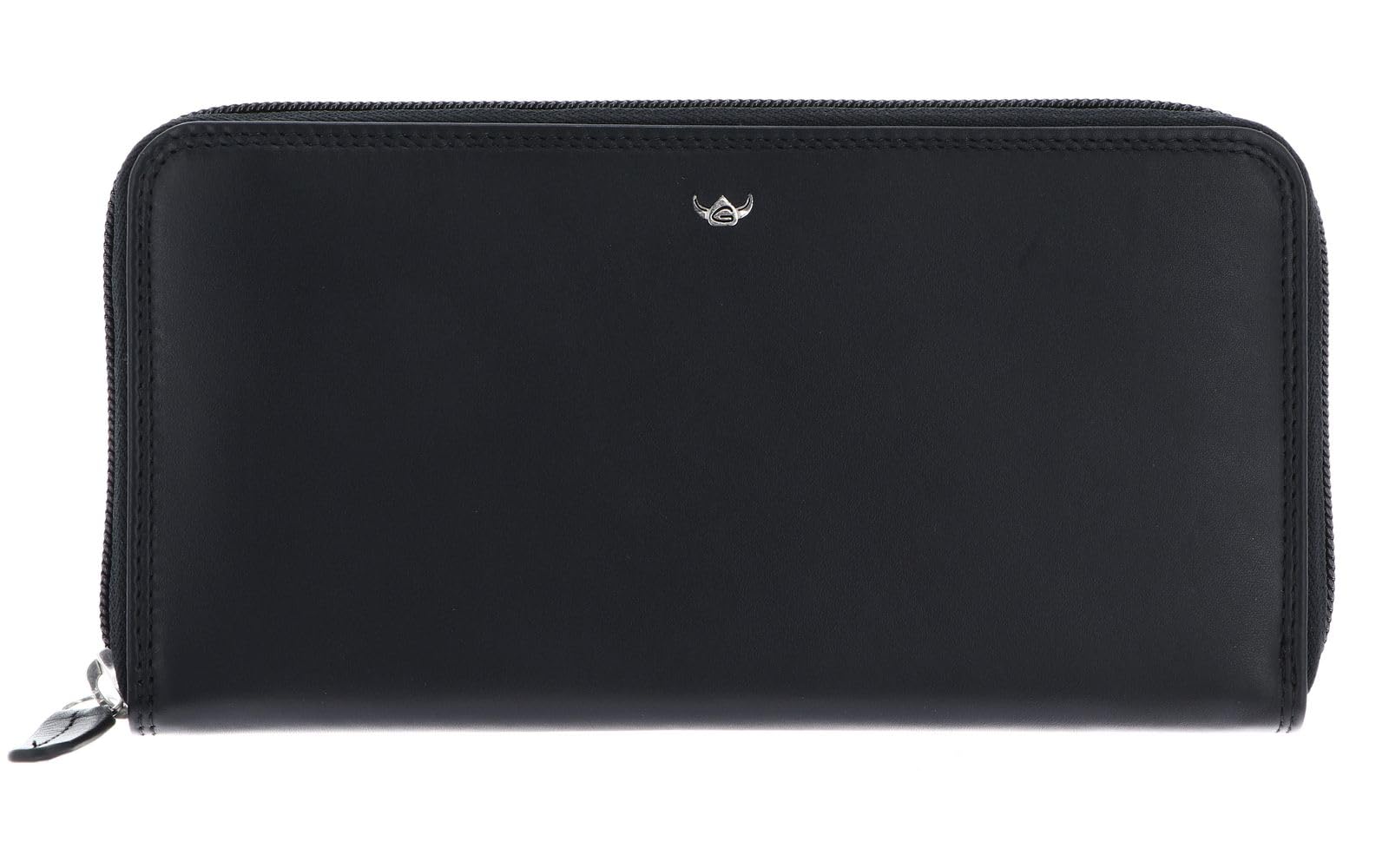 Golden Head Cuero Monedero Polo RFID Protect RV-Damenbörse 2822 Schwarz Negro