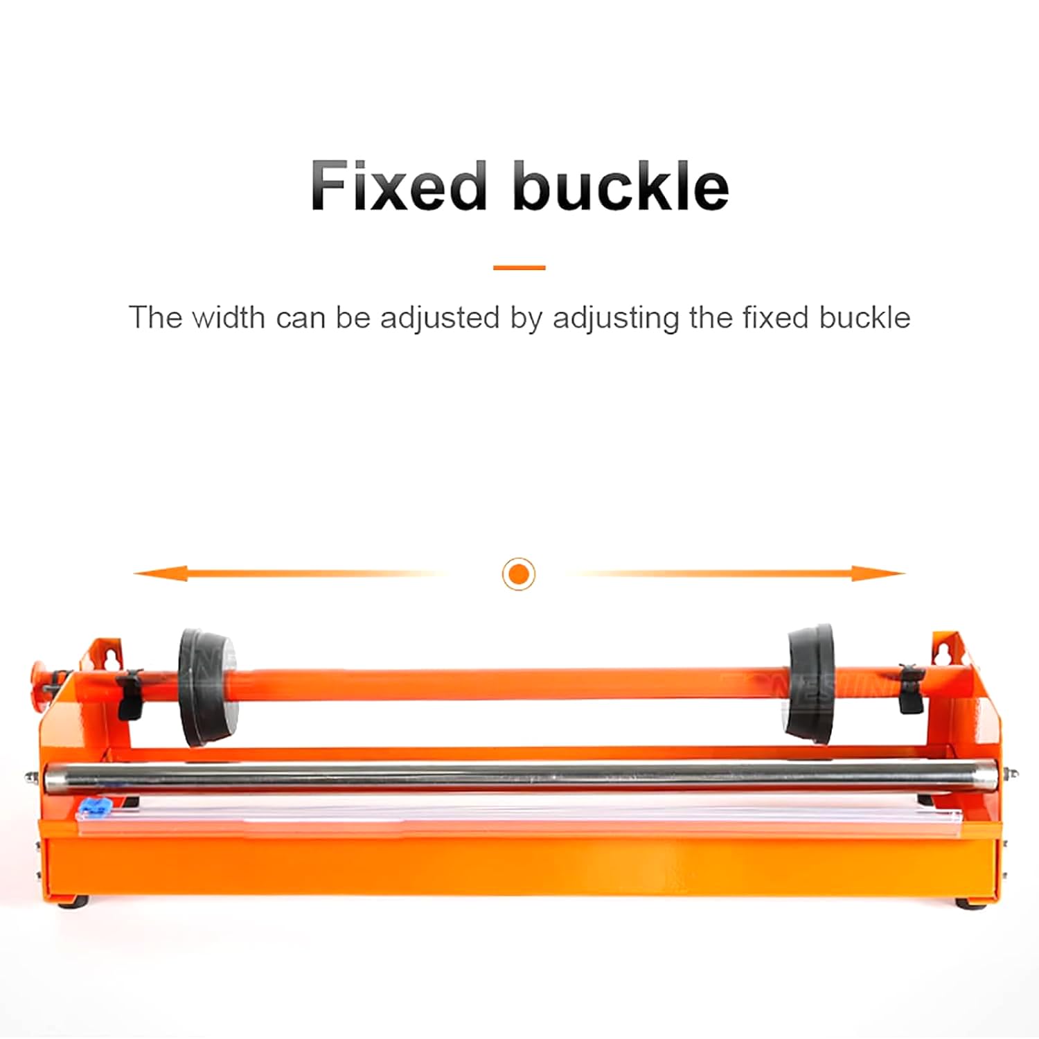 Machine d'emballage de film étirable, distributeur manuel pour film de 50 cm, structure métallique durable, idéale pour les entrepôts, les meubles et l'emballage de vêtements
