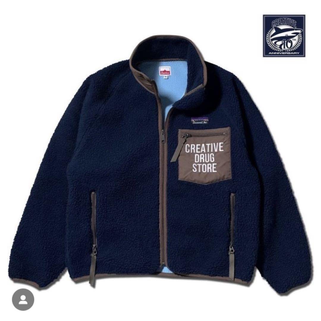 Amazon.co.jp: CreativeDrugStore × SUMMIT Boa Jacket : ファッション