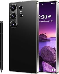 WWT 26 Ultra Unlocked Phone,Android 15 12+512GB Smartphone,Built in Pen The Phone,Cell Phone Battery 7000mAh 6.99" HD Screen,Dual SIM/5G/Face ID/Fingerprint Lock/GPS (Black, 12+512GB)